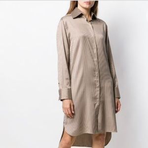 Fendi striped shirt dress